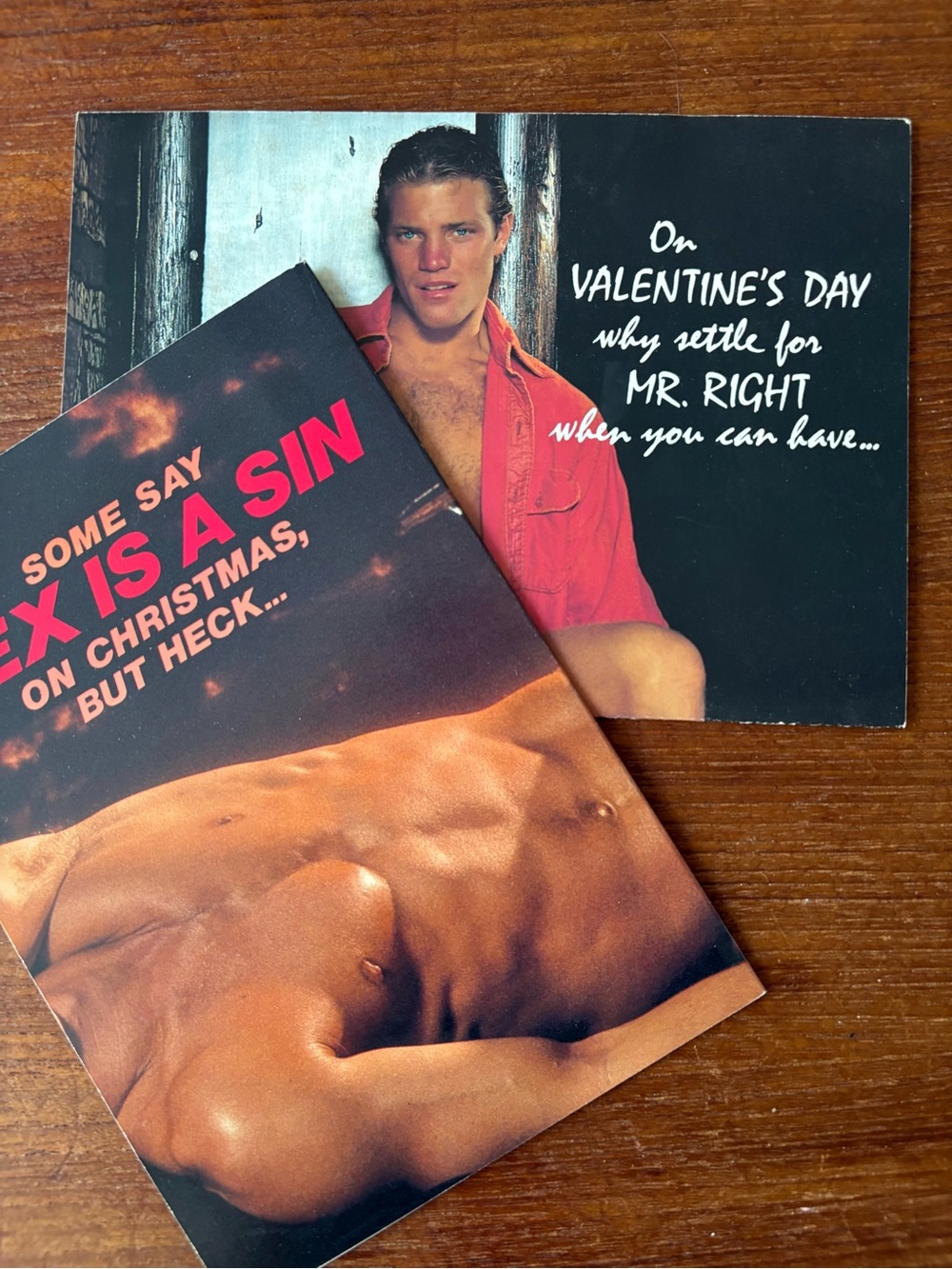 18+ LGBT Holiday Greeting Cards